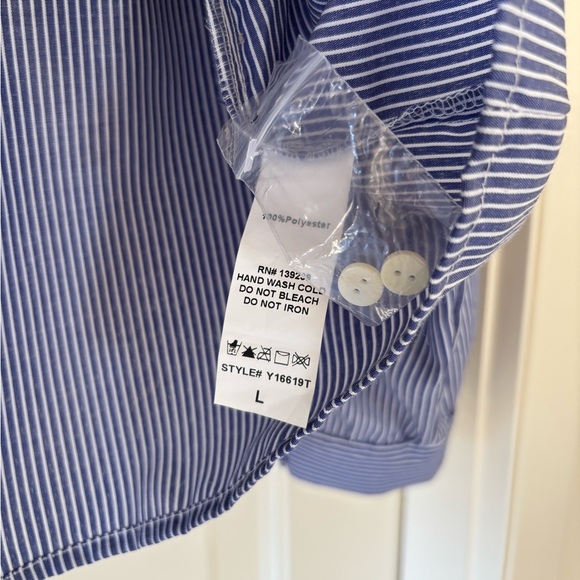 Pomander Place Puff-Sleeve Button-Down Blouse - Picture 10 of 10